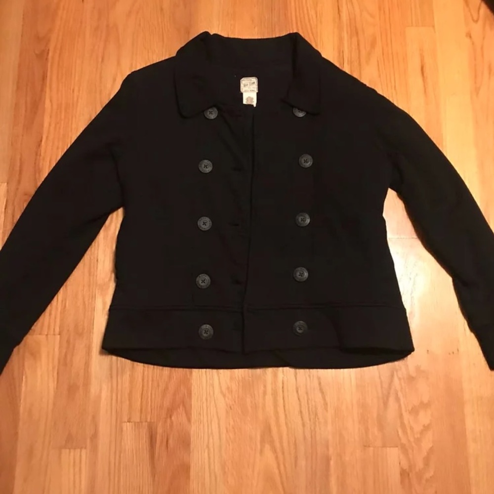 Ruff hewn peacoat